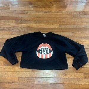 Women’s crop sweatshirt size M
